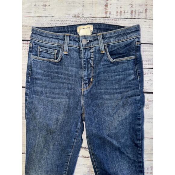 L’AGENCE Margot Skinny High rise Jeans Blue Size 25 - Picture 2 of 6